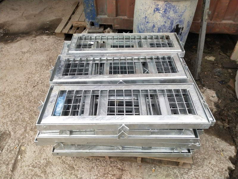Nắp mương Grating rung và kêu